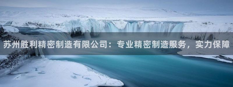 彩神新微聊：苏州胜利精密制造有限公司：专业精密制造服务，实力保障