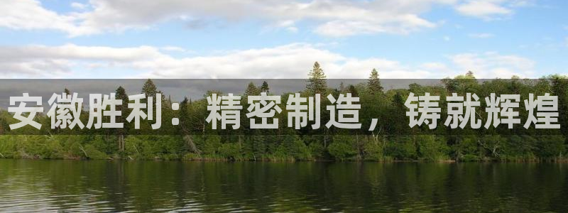 彩神8是正规平台吗：安徽胜利：精密制造，铸就辉煌