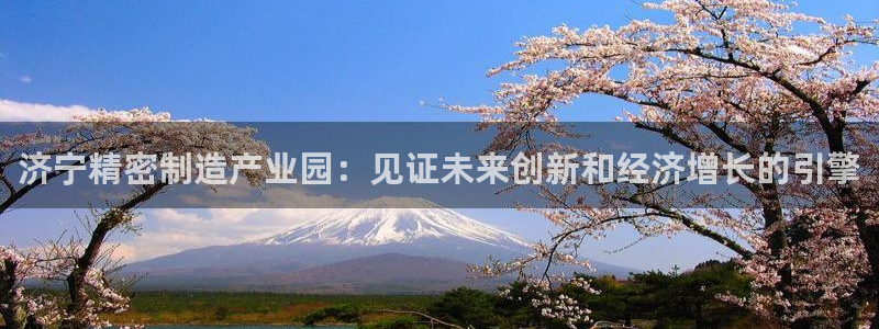 彩神官方网站登录是多少：济宁精密制造产业园：见证未来创新和经济增长的引擎