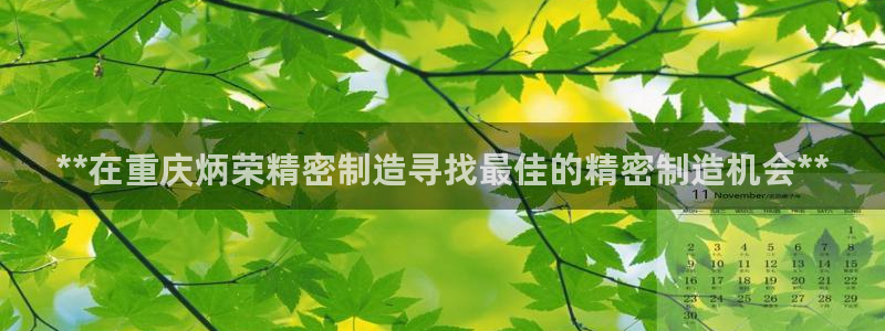 彩神v8首页：**在重庆炳荣精密制造寻找最佳的精密制造机会**