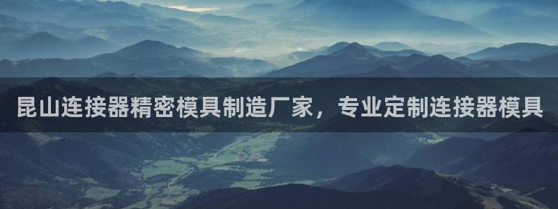 彩神大发官网：昆山连接器精密模具制造厂家，专业定制连接器模具